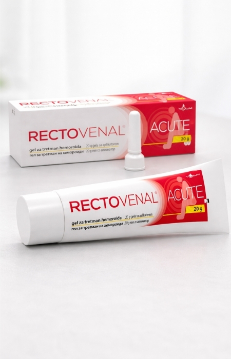 Lečenje hemoroida uz Rectovenal gel